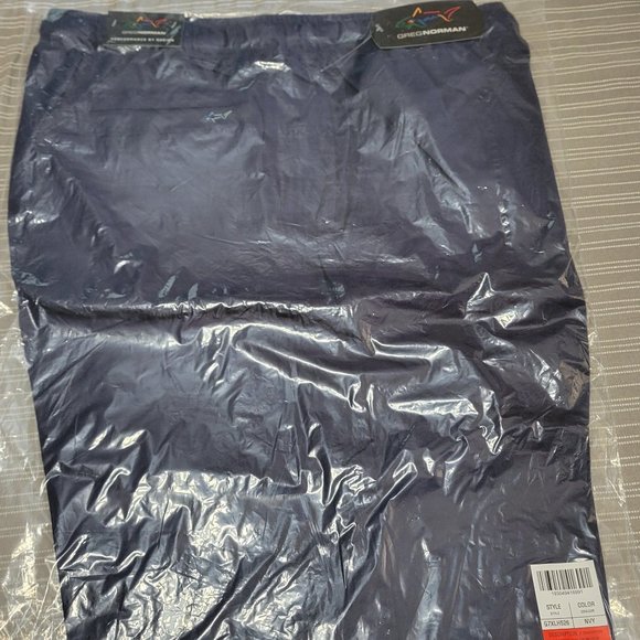 GREG NORMAN Pull On Elastic Waist Cotton Golf Casual Shorts XL NWT - Picture 1 of 5